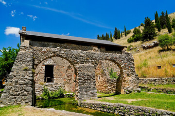 Battistero di San Giovanni in Fonte,Padula,Salerno,Campania,Italia