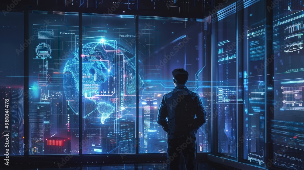 Poster future of cybersecurity with ai-driven threat detection and blockchain technologies ensuring data pr