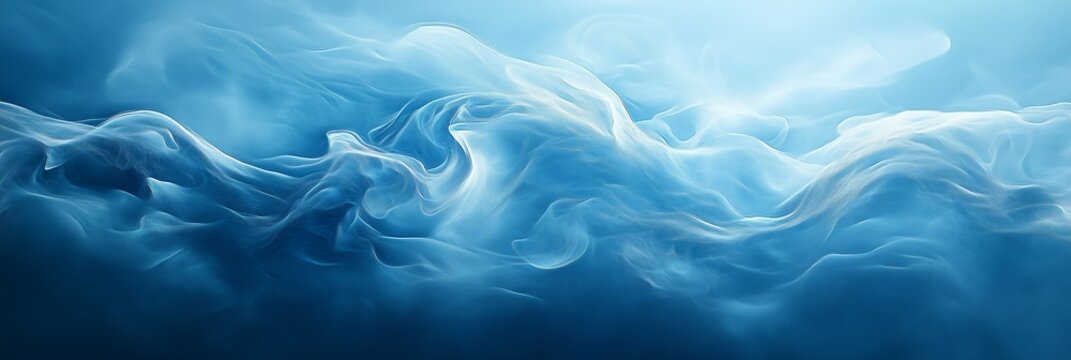 Abstract Blue Watercolor Background