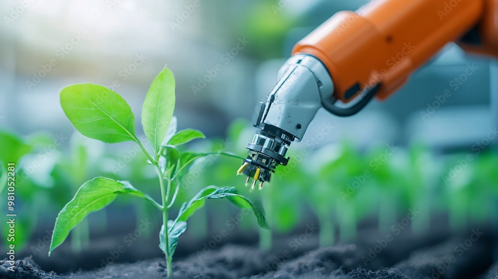 Poster automated harvesting technology - ai-driven robotics for efficient agriculture solutions in modern f