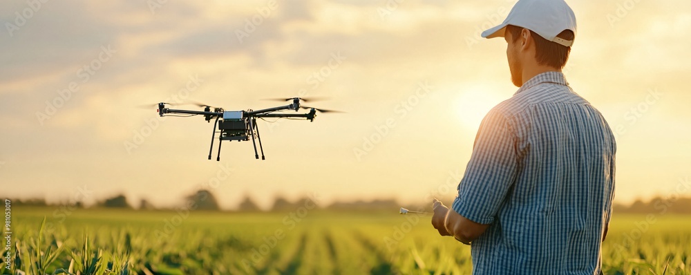 Poster Revolutionary AI-Powered Harvesting Systems - Streamlining Robotic Field Management with Advanced Smart Machinery for Efficient Automated Harvesting