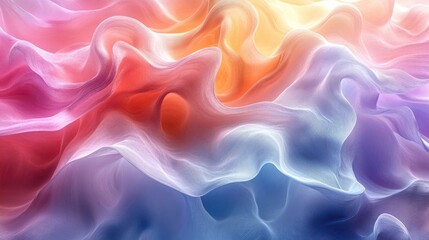 Obraz premium Soft Pastel Gradient Background for Elegant Design Projects