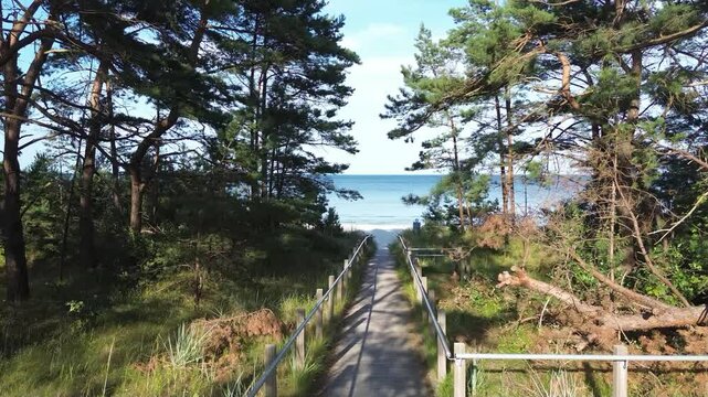 An den Strand gehen