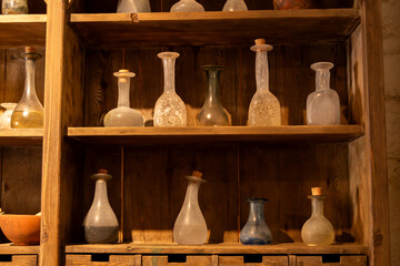 Farmacia medieval de la Fortaleza de la Mota, Alcalá la Real, Jaén, Andalucía, España