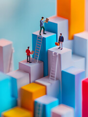 miniature business poster