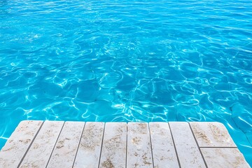 Obraz premium Acid solutions used in swimming pool maintenance, adjusting pH levels for safe swimming conditions