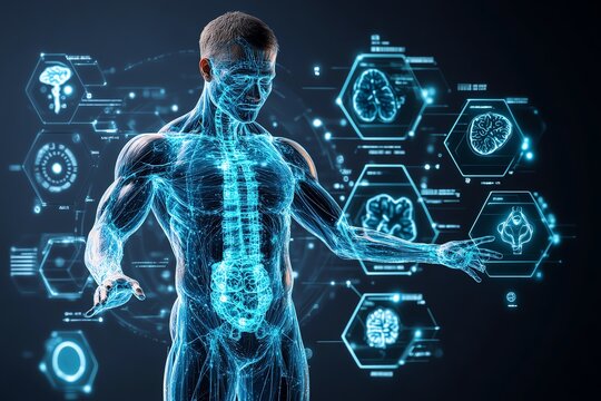 Acid-base homeostasis in the human body, balancing pH levels to maintain proper metabolic function