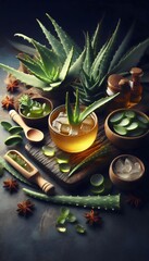 Aloe vera, planta medicinal