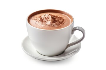 Fototapeta premium Hot chocolate cup dessert coffee.