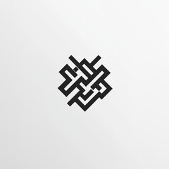 Obraz premium Abstract Geometric Pattern Design Element