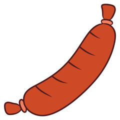 sausage cartoon illustration