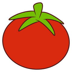illustration of tomato