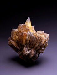 Aragonite crystal mineral for collectors, showcasing unique patterns and natural beauty.