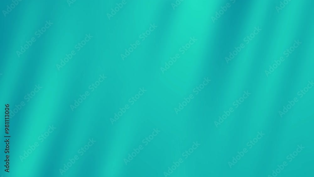 Aufkleber gradient background loop colorful green turquoise 4k horizontal