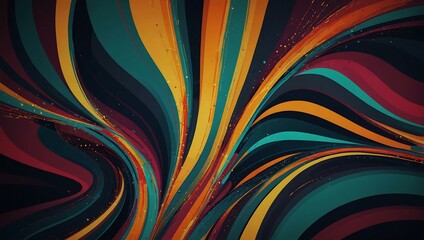 Abstract decorative design.