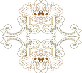 Vector sketch, illustration, silhouette, design, decorative image, ornament, baground, classical vintage carving, ethnic floral animal, traditional Chinese 