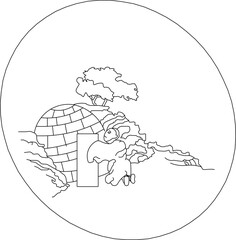 Vector sketch illustration silhouette design ornate ornament baground abstract classic vintage ethnic traditional chinese