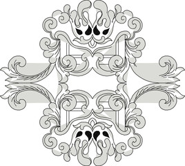 Vector sketch, illustration, silhouette, design, decorative image, ornament, baground, classical vintage carving, ethnic floral animal, traditional Chinese 