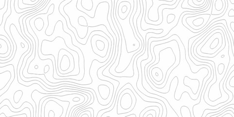 Fototapeta premium Topographic map in contour line light topographic topo contour map and ocean topographic line map. Natural printing illustrations of maps.