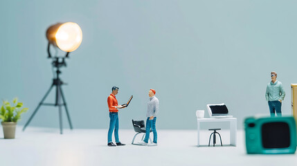 miniature business poster
