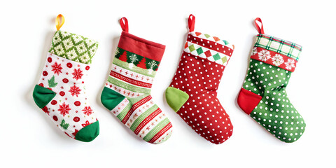 Flat Compostable Packaging Christmas Wreaths: Seamless Minimal Background with Eco-Friendly Design for a Zero Waste Holiday Season - Modern Vector Illustration