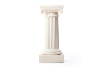 Obraz premium Greek pillar sculpture architecture column.