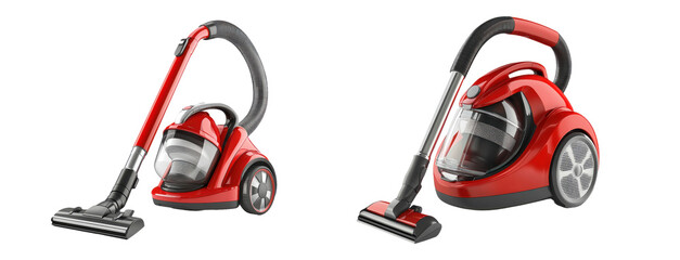 Fototapeta premium Barbed Wire with Concrete Pillars | Isolated on Transparent Background