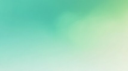 Fototapeta premium Soft gradient colors blending from green to light blue, creating a calming background perfect for digital projects in serene settings