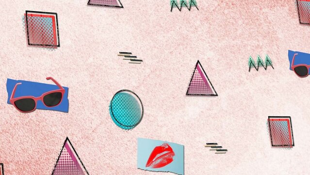 Retro Collage Backgrounds