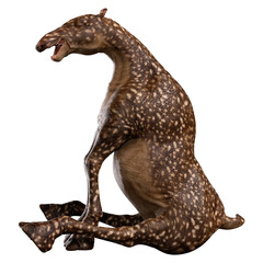 Fototapeta premium 3D Rendering Alien Animal on White