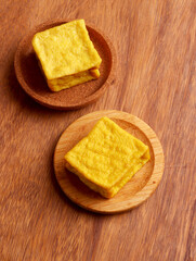 ayam goreng fried chicken indonesian homemade herbs asian plate cooking nasi food wood culinary hot