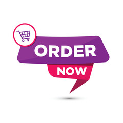 Order Now Vector Graphics illustration 