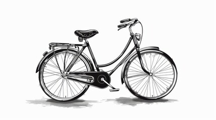 Fototapeta premium bycicle illustration 