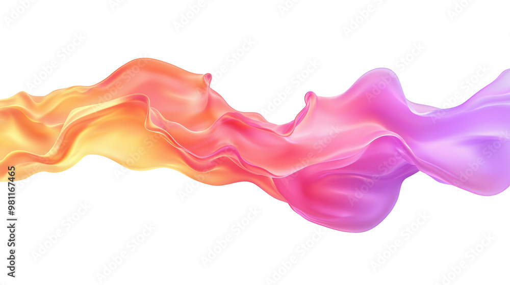 Poster a vibrant blend of flowing colors showcasing artistic patterns, perfect for backgrounds or creative 