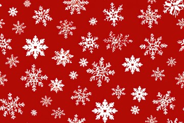 Christmas Seamless Pattern. Coniferous branches, cones, red artificial berries, thuja branches. Pattern for wrapping paper, greeting cards, invitations, fabric, prints.