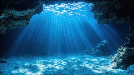 secrets hidden in the depths blue sea