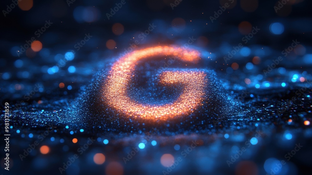 Poster the concept of 6g network high speed mobile internet new generation networks business modern technology internet and networking concept
