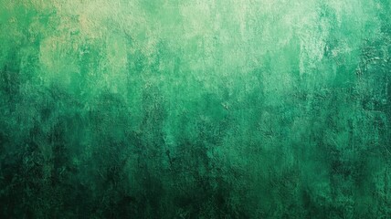 Fototapeta premium Textured green gradient background with subtle variations in tone and depth, ideal for creative design projects or digital art applications