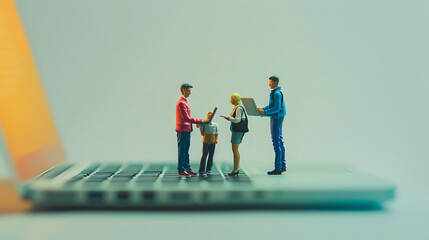 miniature business poster