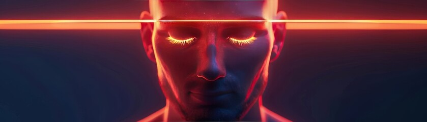 A Close-up Shot of a Neon diversity chakras, energetic cultural centers