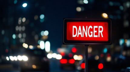 Cities manage road traffic with caution signs on streets warning of danger for safety and direction on highways with attention to signals and roadsigns