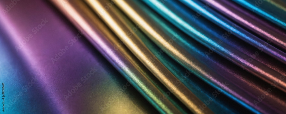Canvas Prints abstract iridescent textile