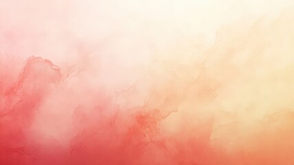 Fototapeta premium Soft gradients blend warm colors in an abstract background during sunset hour, creating a serene and calming atmosphere