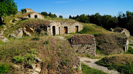 Fototapeta premium Pietragalla, Parco Urbano dei Palment,Potenza,Basilicata