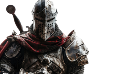 viking helmet and sword