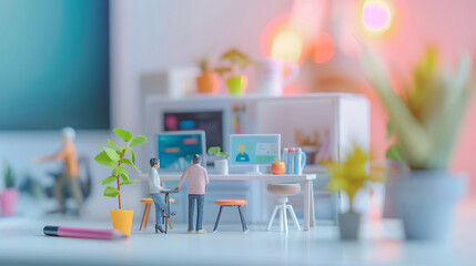 miniature tiny people