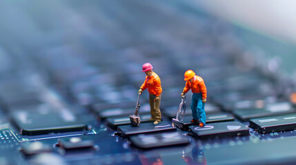 miniature tiny people