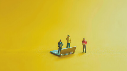 miniature tiny people