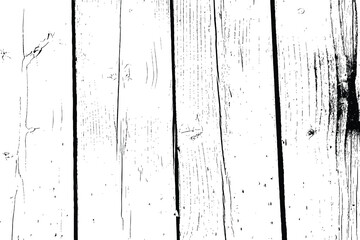 White black wood texture vector trace. Old wood texture flat surface. Real wooden surface background bark. Top view plank.