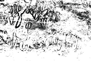 Trace of grunge black and transparent dirty texture. Messy dust overlay distress background. Abstract dotted and dirty scratched and smudged of grain sandy soil. Minimalist abstraction vector.